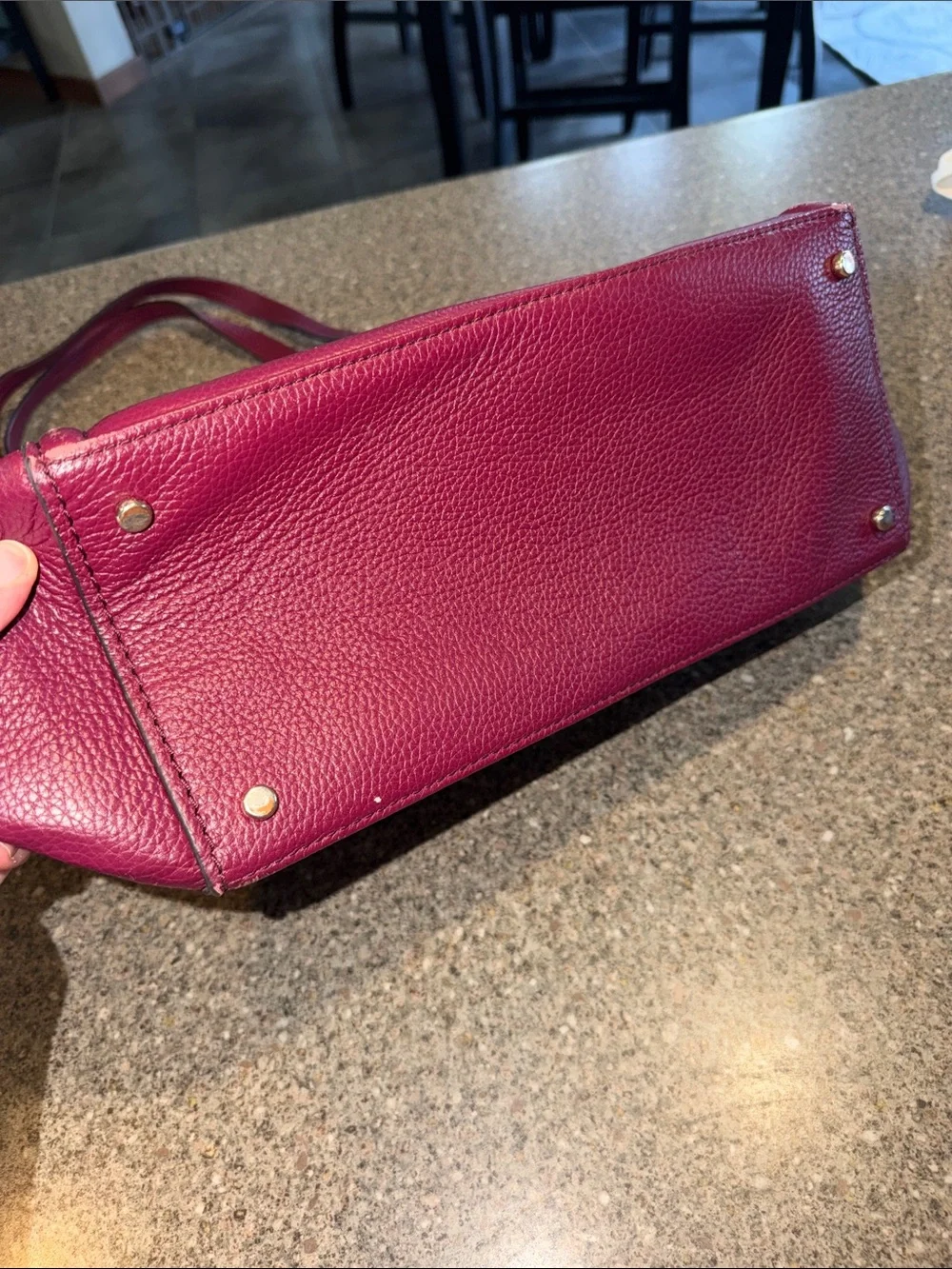 kate spade Pebbled Leather Berry Tote